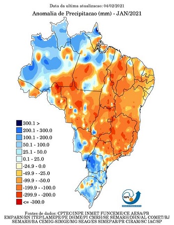 mapa soja