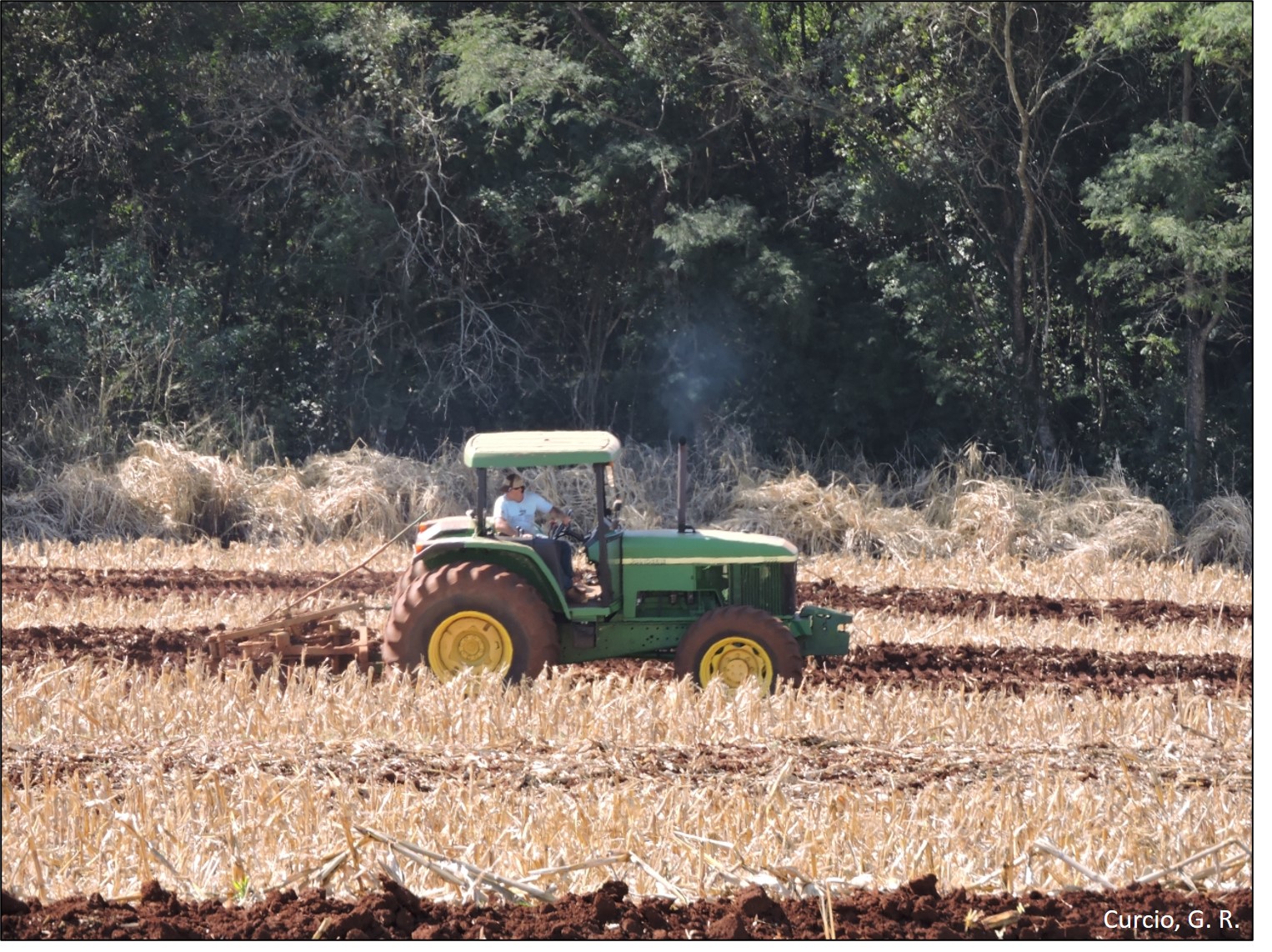 Prática de terraceamento.