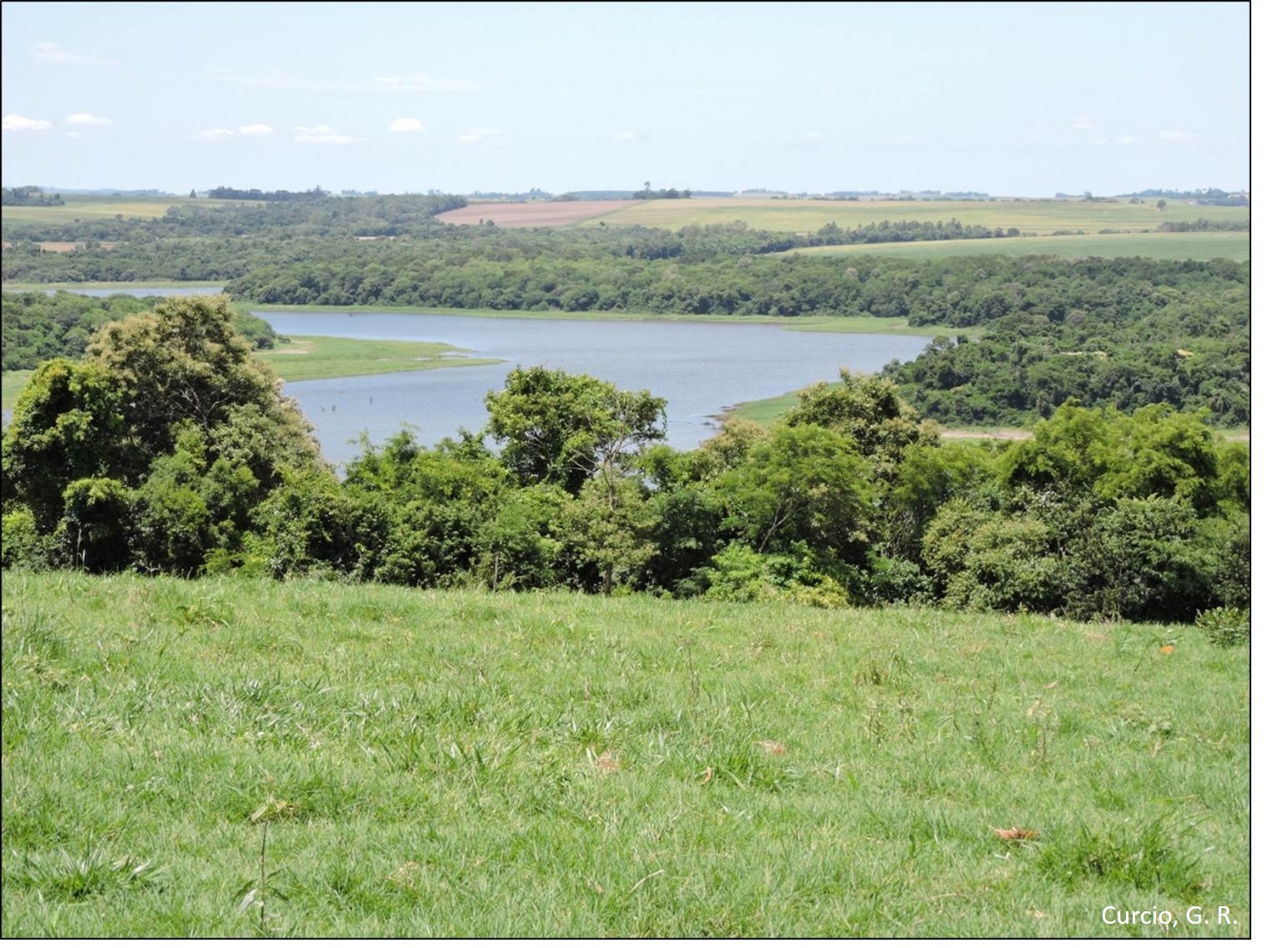 Província convexada no subplanalto Foz do Iguaçu.