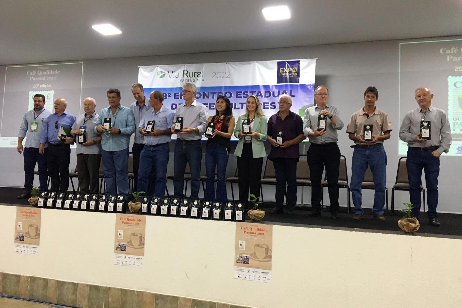 Governo reúne cafeicultores na ExpoLondrina e reforça relevância da cultura para o Estado