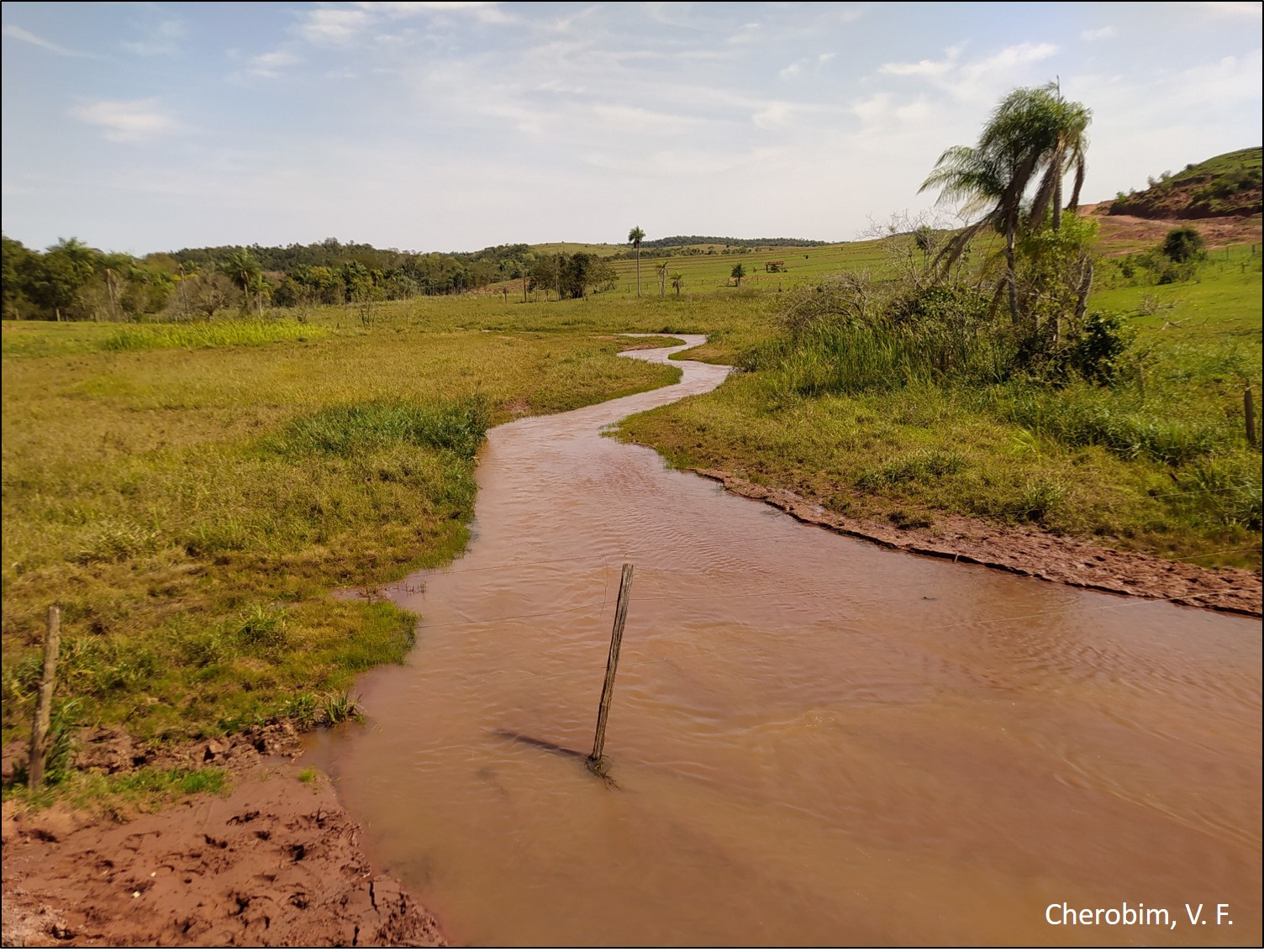 Figura 9 - Leito fluvial soterrado.