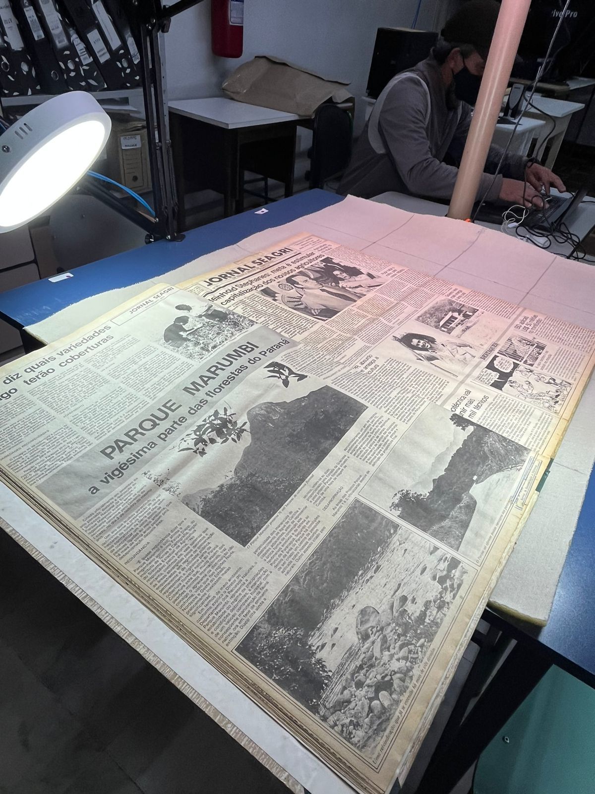 Parceria entre a Seab e o Museu Campos Gerais disponibiliza acervo digital do Jornal Seagri