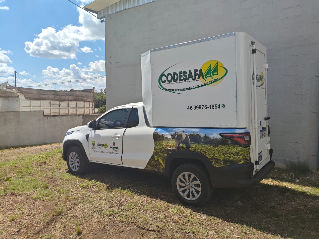 Entrega de equipamentos Codesafa - Divulgação