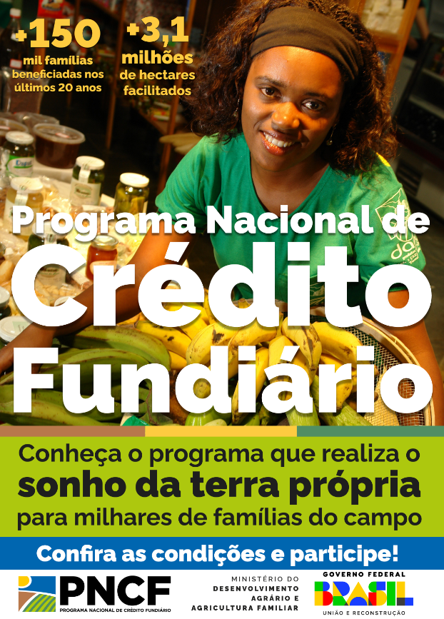 Programa Nacional do Crédito Fundiário MDA 2025