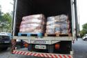 Servidores e parceiros do Sistema de Agricultura doam 11 toneladas de alimentos