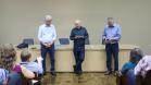 Encontro com servidores marca despedida de Ortigara e apresentação de Natalino de Souza como novo secretário