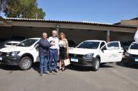 Entrega de veículos para Agricultura Familiar