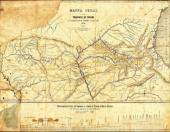 Figura 1 – Mapa do Período Imperial – estrada de ferro Paraná-Mato Grosso, 1876.