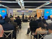 O secretário estadual da Agricultora e do Abastecimento, Marcio Nunes, participou da abertura do Fórum