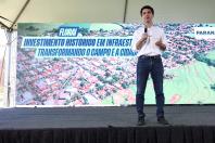  Estado investe R$ 67,6 milhões para melhoria da infraestrutura urbana e rural de Floraí 