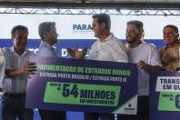  Governador anuncia quase R$ 120 milhões em investimentos para Querência do Norte 