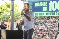  Governador anuncia quase R$ 120 milhões em investimentos para Querência do Norte 
