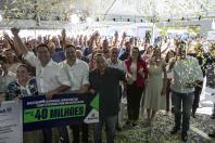  Nova escola e pavimentações: Ratinho Junior anuncia R$ 41 milhões para São Mateus do Sul 