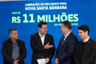 Ratinho Junior libera R$ 442 milhões para obras em 10 municípios do Paraná incluindo estradas rurais