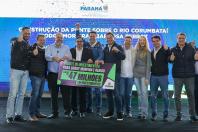 Fim da balsa: Ratinho Junior autoriza construção de ponte entre Godoy Moreira e Barbosa Ferraz