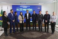Ratinho Junior anuncia R$ 221 milhões em obras e investimentos para 9 cidades