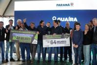 Ratinho Junior destina R$ 40 milhões para estradas rurais, infraestrutura e escolas de Guaíra