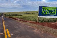 Ratinho Junior inaugura pavimentação da Estrada Rural Barro Preto em Francisco Alves