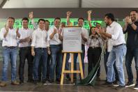 Ratinho Junior inaugura pavimentação da Estrada Rural Barro Preto em Francisco Alves