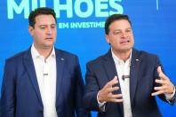 Ratinho Junior confirma quase R$ 890 milhões para obras e investimentos em 12 municípios