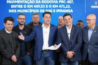 Ratinho Junior confirma quase R$ 890 milhões para obras e investimentos em 12 municípios