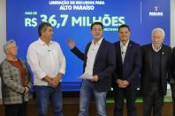  Governador libera R$ 350 milhões para obras e equipamentos em nove cidades 