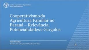 Webinar apresenta pesquisa sobre agricultura familiar com apoio do Coopera Paraná