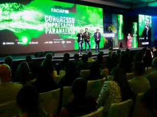 Paraná é destaque em crescimento e sustentabilidade na abertura do Congresso Empresarial Faciap