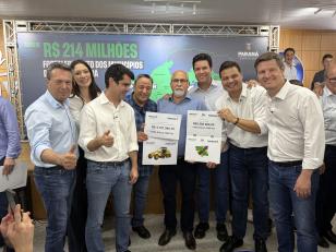 Governo do Paraná anuncia novas estradas e aplica R$ 34 milhões em municípios da Amsulpar