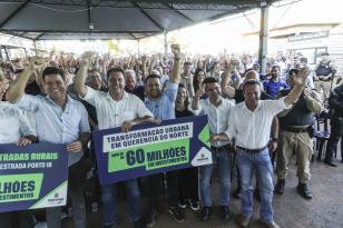  Governador anuncia quase R$ 120 milhões em investimentos para Querência do Norte 