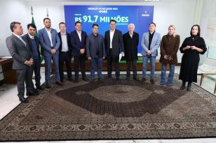  Governador Ratinho Junior confirma mais R$ 385,3 milhões em obras para 11 municípios 