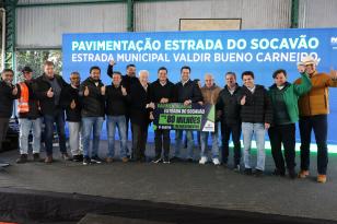 Governador autoriza início das obras de pavimentação da Estrada do Socavão, em Castro