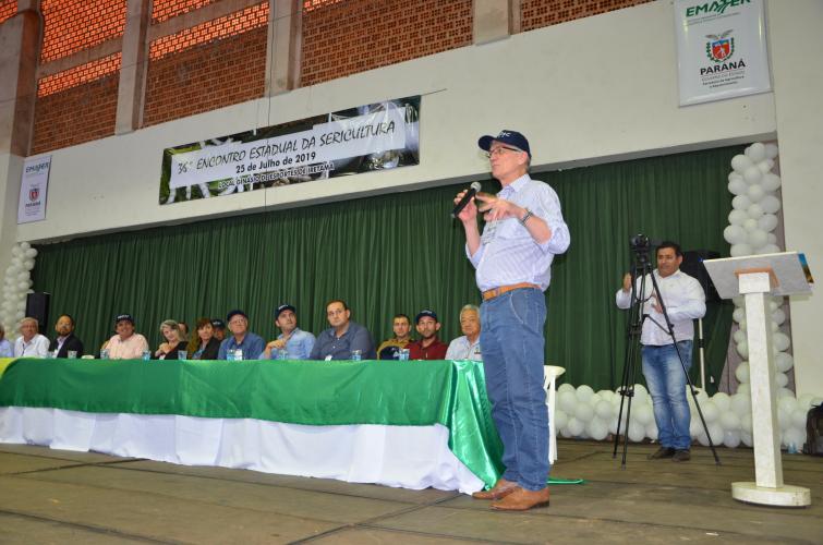 Encontro de sericicultura