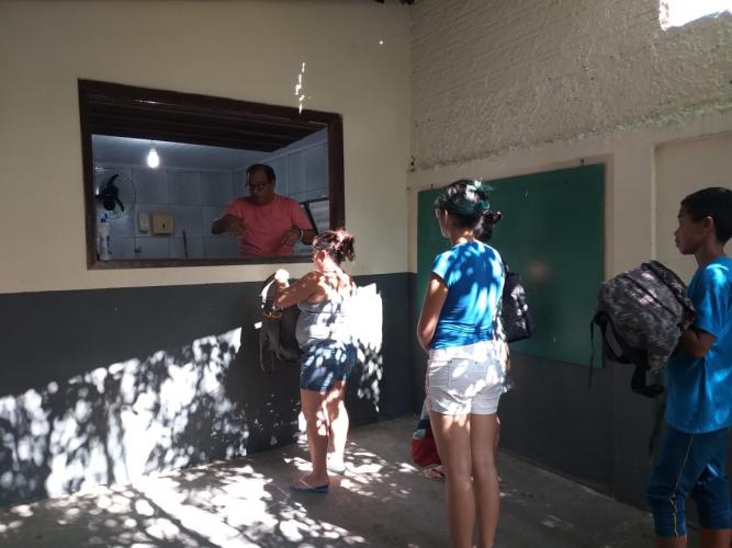 Entrega de alimentos Paranaguá