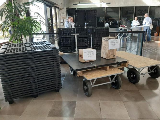 centrais de recebimento e distribuição