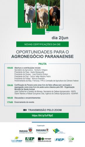 Evento online debate oportunidades para o agro