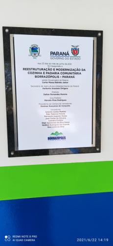 Padaria/cozinha comunitária borrazópolis