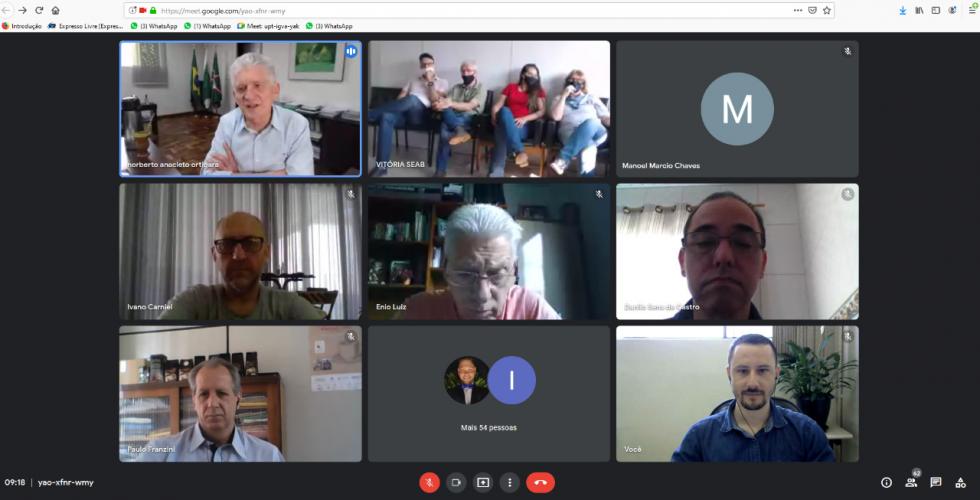 recepção residentes