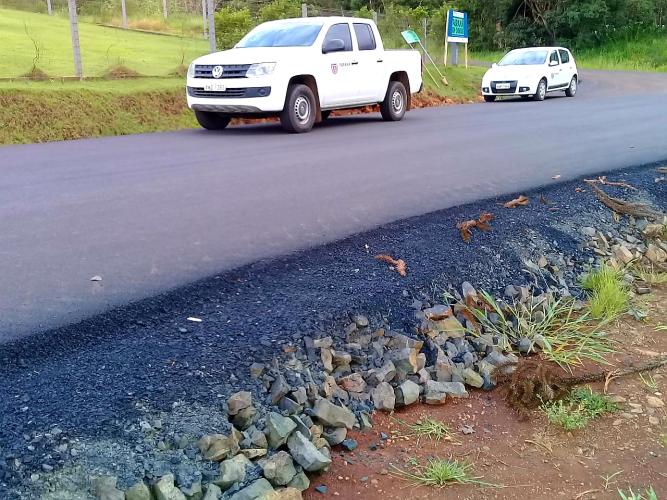 Estrada Romualdo Guarez, em Pato Branco