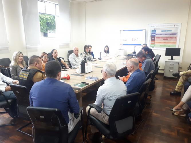 Reunião do Grupo Especial de Atenção às Suspeitas de Enfermidades Emergências (Gease)