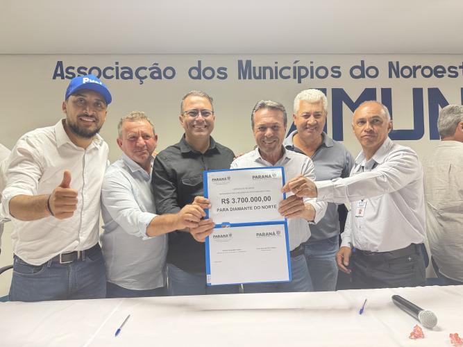 Secretário da Agricultura participa de encontro com a Amunpar e destaca adesão total dos municípios a convênio
