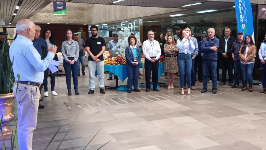 Servidores da Seagri vestem azul e reforçam compromisso com a prevenção no Novembro Azul