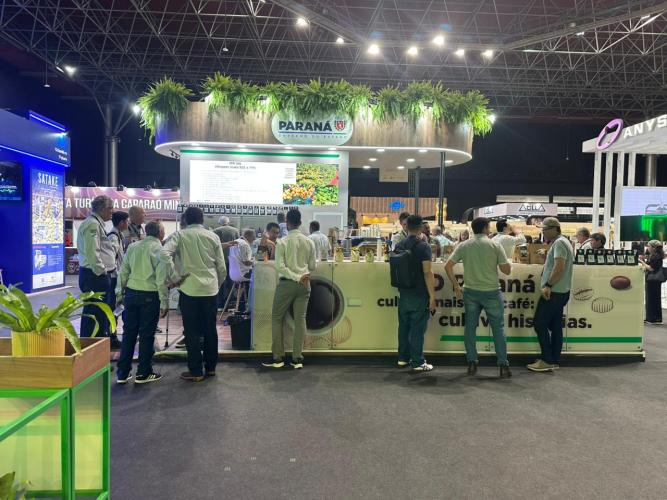Cafés especiais do Paraná ganham vitrine internacional em evento em Belo Horizonte