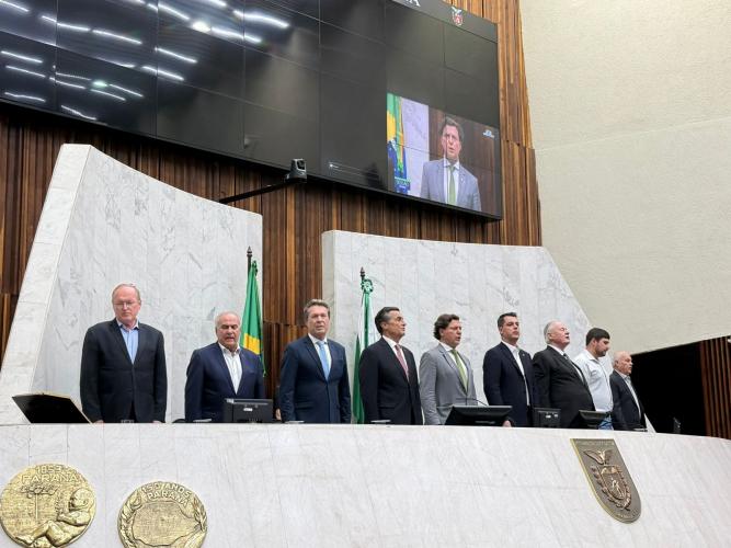 Em sessão solene, Marcio Nunes destaca papel da Faep na modernização do campo paranaense