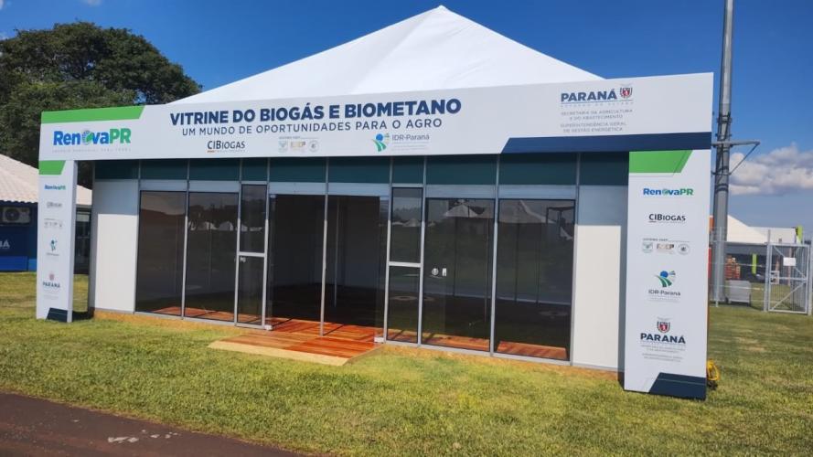 Transição energética: IDR-Paraná terá vitrine de biometano no Show Rural