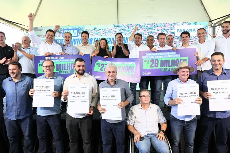 Estado investe R$ 67,6 milhões para melhoria da infraestrutura urbana e rural de Floraí