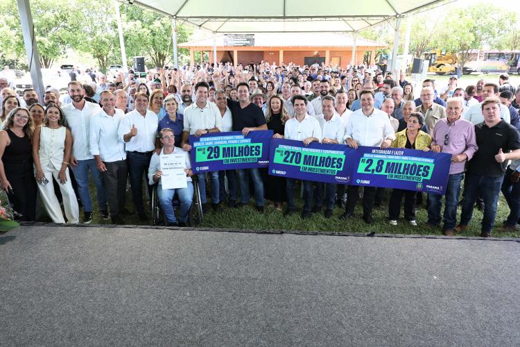 Estado investe R$ 67,6 milhões para melhoria da infraestrutura urbana e rural de Floraí