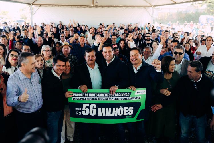 Pinhão terá maior pavimentação em estrada rural do Paraná e novos investimentos