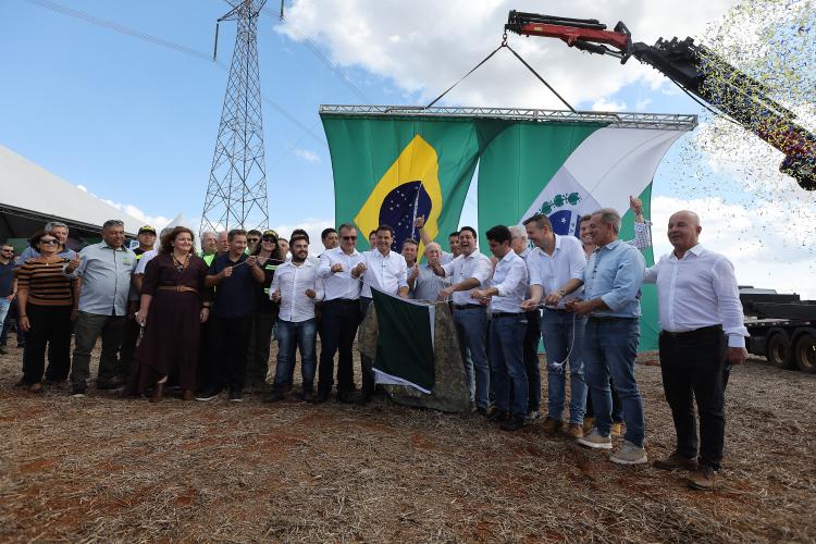 Ratinho Junior lança obras do Contorno Sul de Arapoti em parceria com a Klabin
