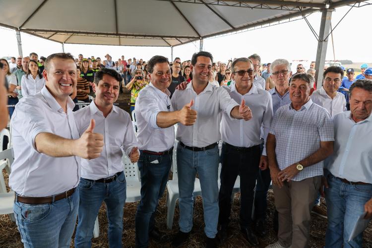 Ratinho Junior lança obras do Contorno Sul de Arapoti em parceria com a Klabin